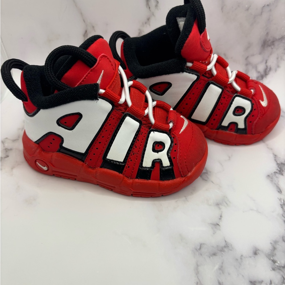 Nike Kids Red and Black Sneakers